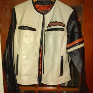 WOMENS HARLEY DAVIDSON GENUINE LEATHER SZ S SMALL